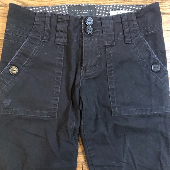 Sanctuary Black pants "Peace" - Picture 6 of 7